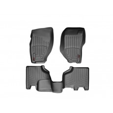 Коврики салона WeatherTech Jeep Cherokee/Liberty 2008-, Черные