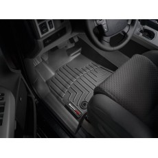 Коврики салона WeatherTech Toyota Tundra 2014- Crew Max, Черные
