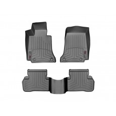 Коврики салона WeatherTech Mercedes C-Class W205 2015-, Черные