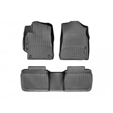Коврики салона  Toyota Camry V50 2015- WeatherTech 447881-444002, Черные