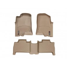 Коврики салона WeatherTech Hummer H3, Бежевые