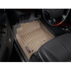Коврики салона передние Toyota Land Cruiser 120 Prado WeatherTech 451211, Бежевые