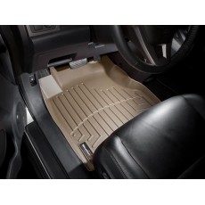 Коврики салона WeatherTech Honda CR-V 2007-2012, Бежевые 1+2 ряд. Передний ряд раздельный