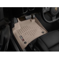 Коврики салона передние Porsche Cayenne 2011- WeatherTech 453331, Бежевые