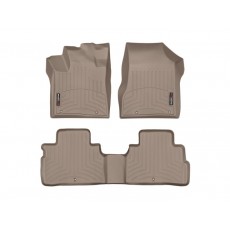 Коврики салона Nissan Murano 2015- WeatherTech 45756-1-2 , Бежевые