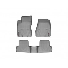 Коврики салона Nissan Qashqai J10 2007- WeatherTech 46192-1-2 , Серые