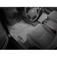 Коврики салона WeatherTech Toyota Sienna 2003-2010, Серые 1+2 ряд. Передний ряд раздельный
