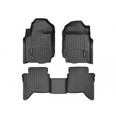 Коврики салона WeatherTech Ford Ranger 2012-, Черные