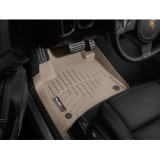 Коврики салона передние Volkswagen Touareg 2010- WeatherTech 453331 бежевые