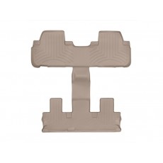 Коврики салона 2-й и 3-й ряд Toyota Highlander 2014- WeatherTech 456324 , бежевые