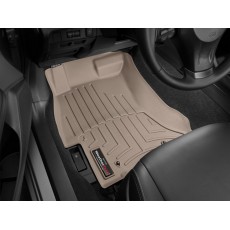 Коврики салона передние Subaru XV Crosstrek 2013- WeatherTech 454391, бежевые