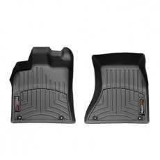 Коврики салона передние Porsche Macan 2014- WeatherTech 442301, Черные 