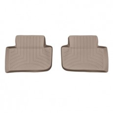 Коврики салона задние Porsche Macan 2014- WeatherTech 452303, Бежевые