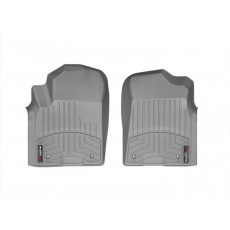 Коврики салона передние Nissan Patrol Y62 2010- WeatherTech 463361, Серые