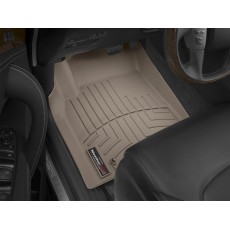 Коврики салона передние Nissan Patrol Y62 2010-  WeatherTech 453361, Бежевые