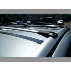 Mitsubishi Outlander XL (06-12) багажник на рейлинги Aguri Prestige Alu P6