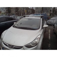 Багажник для Hyundai Elantra Amos Dromader D-2 Aero Plus