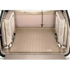 Коврик багажника WeatherTech 41124 Toyota Land Cruiser 100, Бежевый для авто с откидным сиденьем