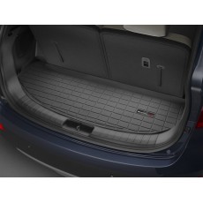 Коврик багажника WeatherTech 40609 Hyundai Santa Fe 2012-, Черный до третьего ряда