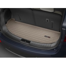 Коврик багажника WeatherTech 41609 Hyundai Santa Fe 2012-, Бежевый до третьего ряда