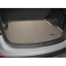 Коврик багажника WeatherTech 41556 Hyundai Santa Fe 2012-, Бежевый до второго ряда