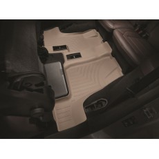 Коврики салона  Mercedes GL-Class X166 2012- WeatherTech 454013, 3-й ряд, бежевый