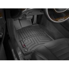 Коврики салона Mercedes S-Class W222 2014- WeatherTech 44571-1-2 , Черные