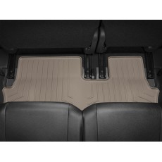 Коврики салона Mitsubishi Outlander 2015- WeatherTech 451624, 3-й ряд, бежевый