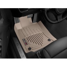 Коврики салона Porsche Panamera 2009- WeatherTech 45257-1-2 , Бежевые