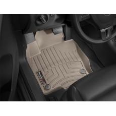 Коврики салона передние Volkswagen Tiguan 2007- WeatherTech 455461 Бежевые