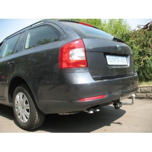 Фаркоп SKODA Octavia A5 условно-съемный​ Полигон Авто