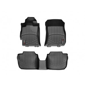 Коврики салона черные Subaru Legacy​ до 2014  WeatherTech FloorLiner 44259-1-2