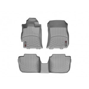 Коврики салона серые Subaru Legacy​ до 2014  WeatherTech FloorLiner 46259-1-2