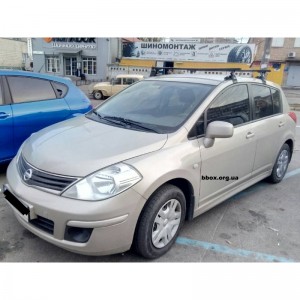 Багажник для Nissan Tiida Amos Dromader D-1