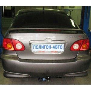 Фаркоп TOYOTA Corolla  2001-06г. условно-съемный Полигон Авто