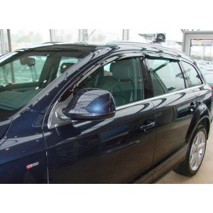 Audi Q7 2007-2015 - Дефлекторы окон, 4 шт, темные, EGR.