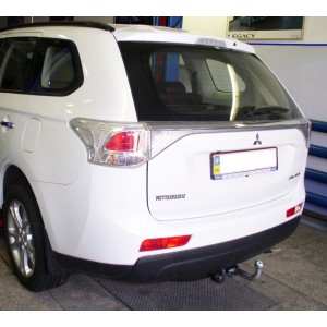 Фаркоп MITSUBISHI Outlander 2012-15 условно-съемный​ Полигон Авто