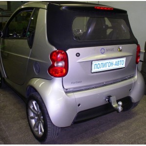 Фаркоп Smart Fortwo c 2004- быстросъемный  Полигон Авто