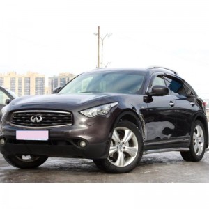 Infiniti FX 2009-  Дефлекторы окон, 4 шт, темные, EGR.