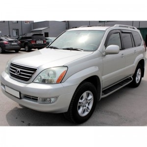Lexus GX 470 2003-2009 - Дефлекторы окон, 4 шт, темные, EGR.