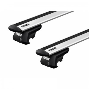 Багажник Mazda CX-9 2007-2012​ c рейлингами Thule 7104 WingBar Evo 7114