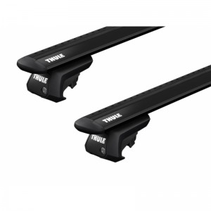 Багажник Mazda CX-9 2007-2012​ c рейлингами Thule 7104 WingBar Evo Black 71142