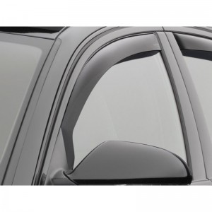 Audi A6 2012-2016 - Дефлекторы окон, передние, темные. (WeatherTech)