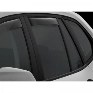 BMW X1 2012-2015 - Дефлекторы окон, задние, темные. (WeatherTech)