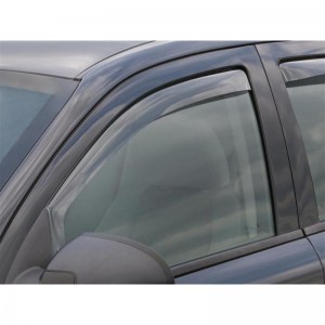 Chevrolet Cobalt 2006-2010 - Дефлекторы окон, передние, светлые. (WeatherTech)