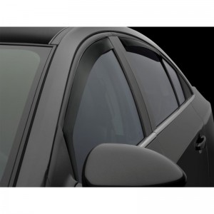 Chevrolet Cruze 2011-2015 - Дефлекторы окон, передние, темные. (WeatherTech)