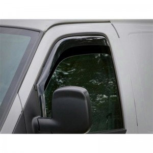 Chevrolet Express 1996-2016 - Дефлекторы окон, передние, темные. (WeatherTech)