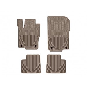 КОВРИКИ САЛОНА 1-й и 2-й ряд MERCEDES GL-CLASS X166 2012- WEATHERTECH MB X166 T БЕЖЕВЫЕ