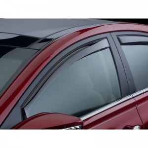 Hyundai Sonata 2011-2014 - Дефлекторы окон, передние, темные. (WeatherTech)