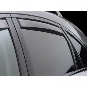 Infiniti FX 2009-2013 - Дефлекторы окон, задние, темные. (WeatherTech)
